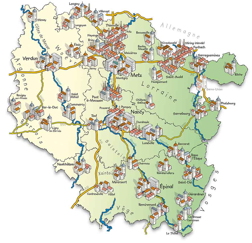 Réseau fibre conçu pour la Lorraine